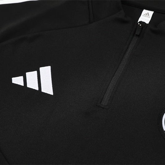 25/26 Germany Training Black Tracksuit from FootballPrestige.com - Premium Football Kits