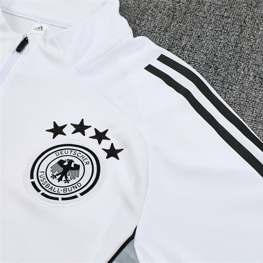 25/26 Germany Training White Tracksuit from FootballPrestige.com - Premium Football Kits