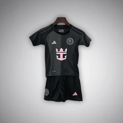 25/26 Inter Miami Away Kids Size Kit from FootballPrestige.com - Premium Football Kits