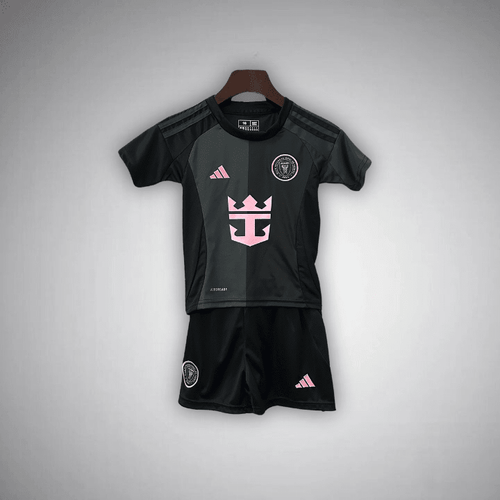 25/26 Inter Miami Away Kids Size Kit from FootballPrestige.com - Premium Football Kits