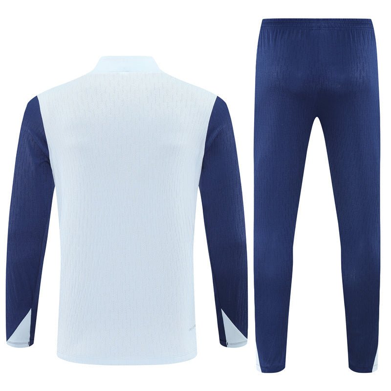 25/26 Inter Milan White Kids Size Tracksuit from FootballPrestige.com - Premium Football Kits