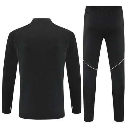25/26 Juventus Training Black Kids Size Tracksuit from FootballPrestige.com - Premium Football Kits