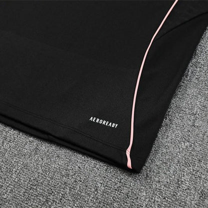 25/26 Juventus Training Black Kids Size Tracksuit from FootballPrestige.com - Premium Football Kits
