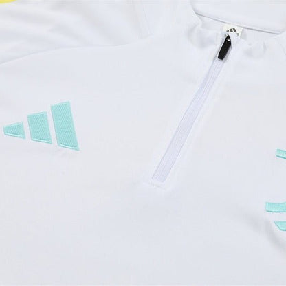 25/26 Juventus Training White Kids Size Tracksuit from FootballPrestige.com - Premium Football Kits