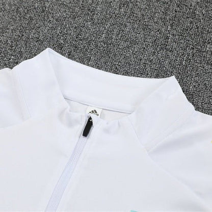 25/26 Juventus Training White Tracksuit from FootballPrestige.com - Premium Football Kits