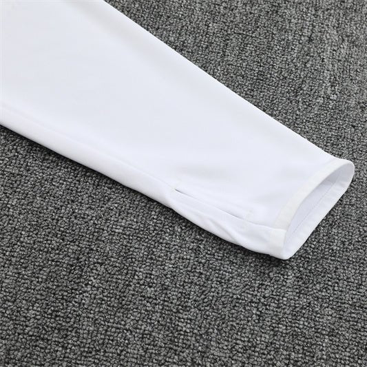 25/26 Juventus Training White Tracksuit from FootballPrestige.com - Premium Football Kits