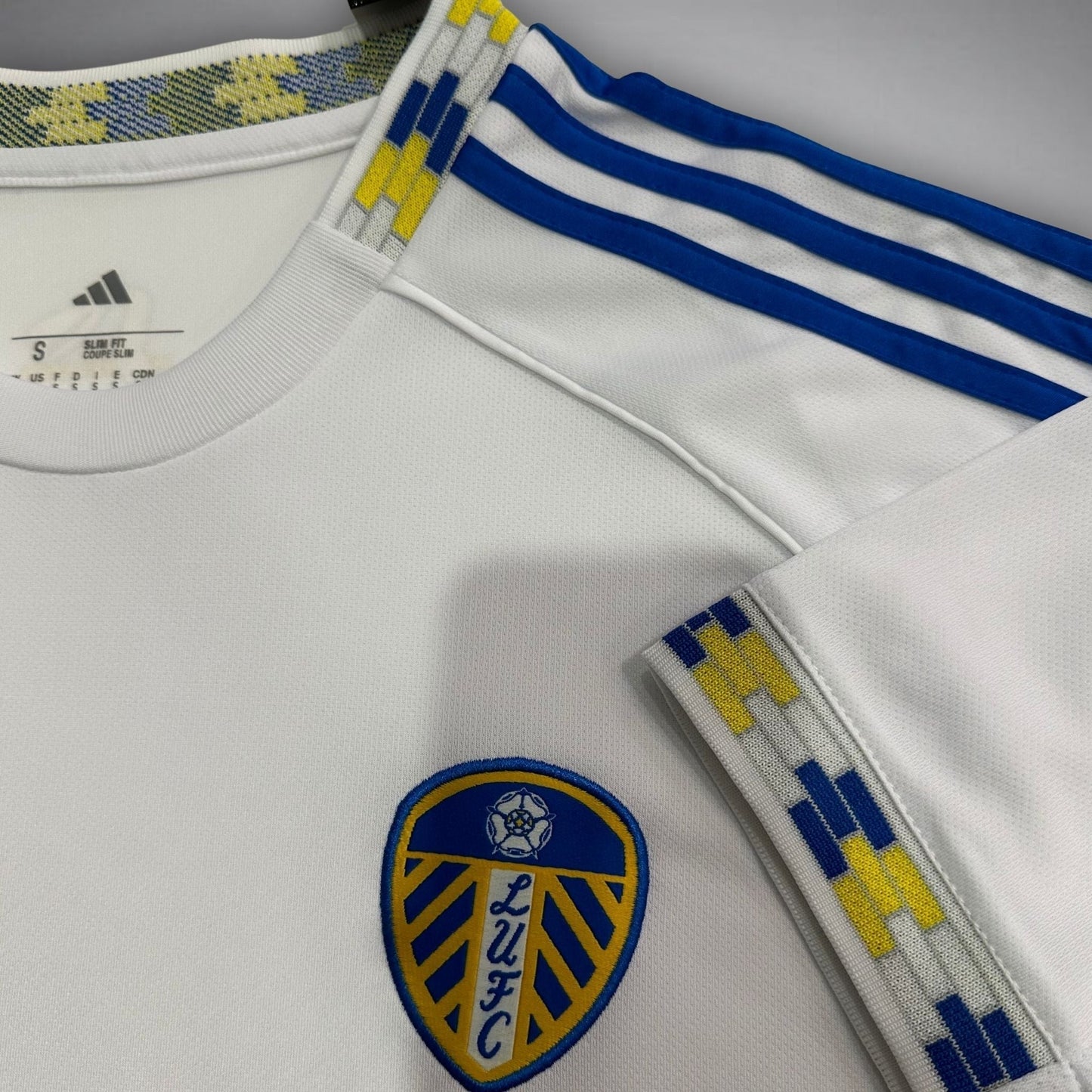 25/26 Leeds United FC Home Kit from FootballPrestige.com - Premium Football Kits