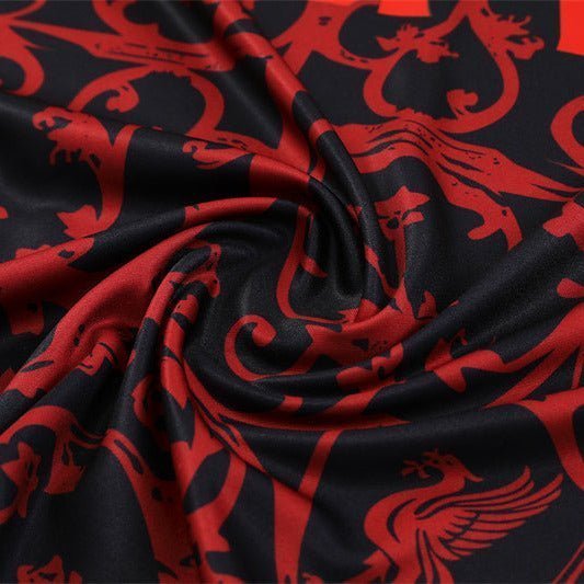 25/26 Liverpool Pre - Match Kids Size Tracksuit from FootballPrestige.com - Premium Football Kits