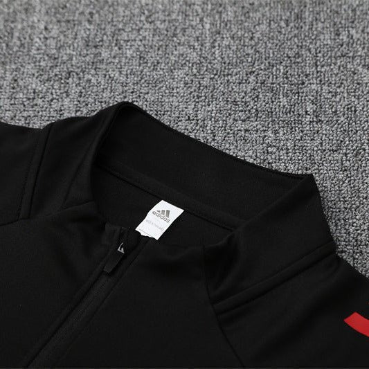 25/26 Liverpool Training Black Kids Size Tracksuit from FootballPrestige.com - Premium Football Kits
