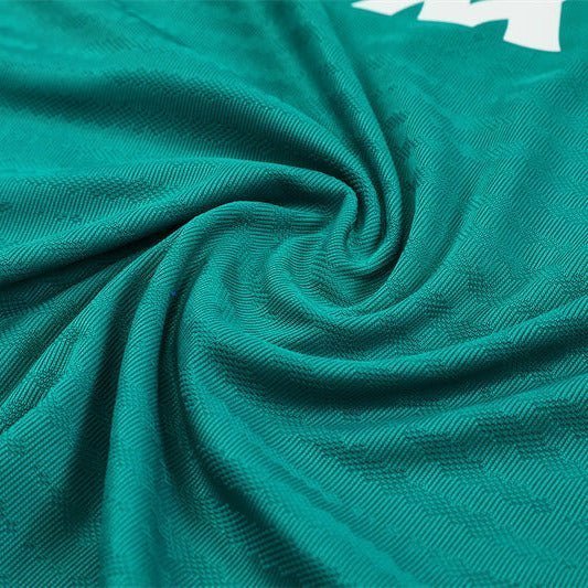 25/26 Liverpool Training Green Kids Size Tracksuit from FootballPrestige.com - Premium Football Kits