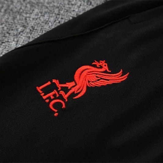 25/26 Liverpool Training White Kids Size Tracksuit from FootballPrestige.com - Premium Football Kits