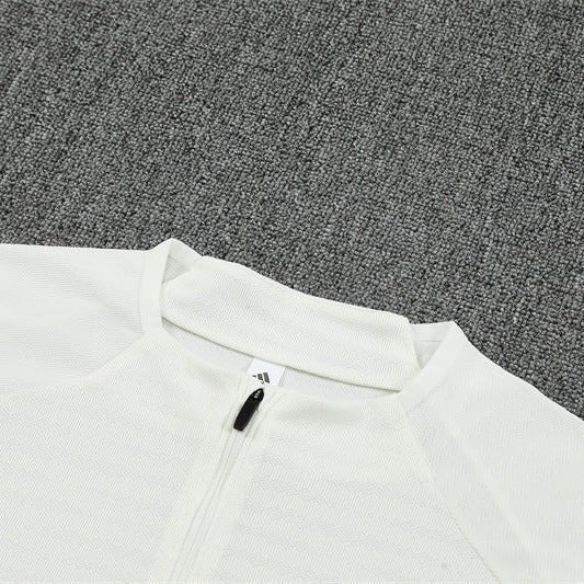 25/26 Liverpool Training White Tracksuit from FootballPrestige.com - Premium Football Kits
