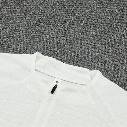 25/26 Liverpool Training White Tracksuit from FootballPrestige.com - Premium Football Kits