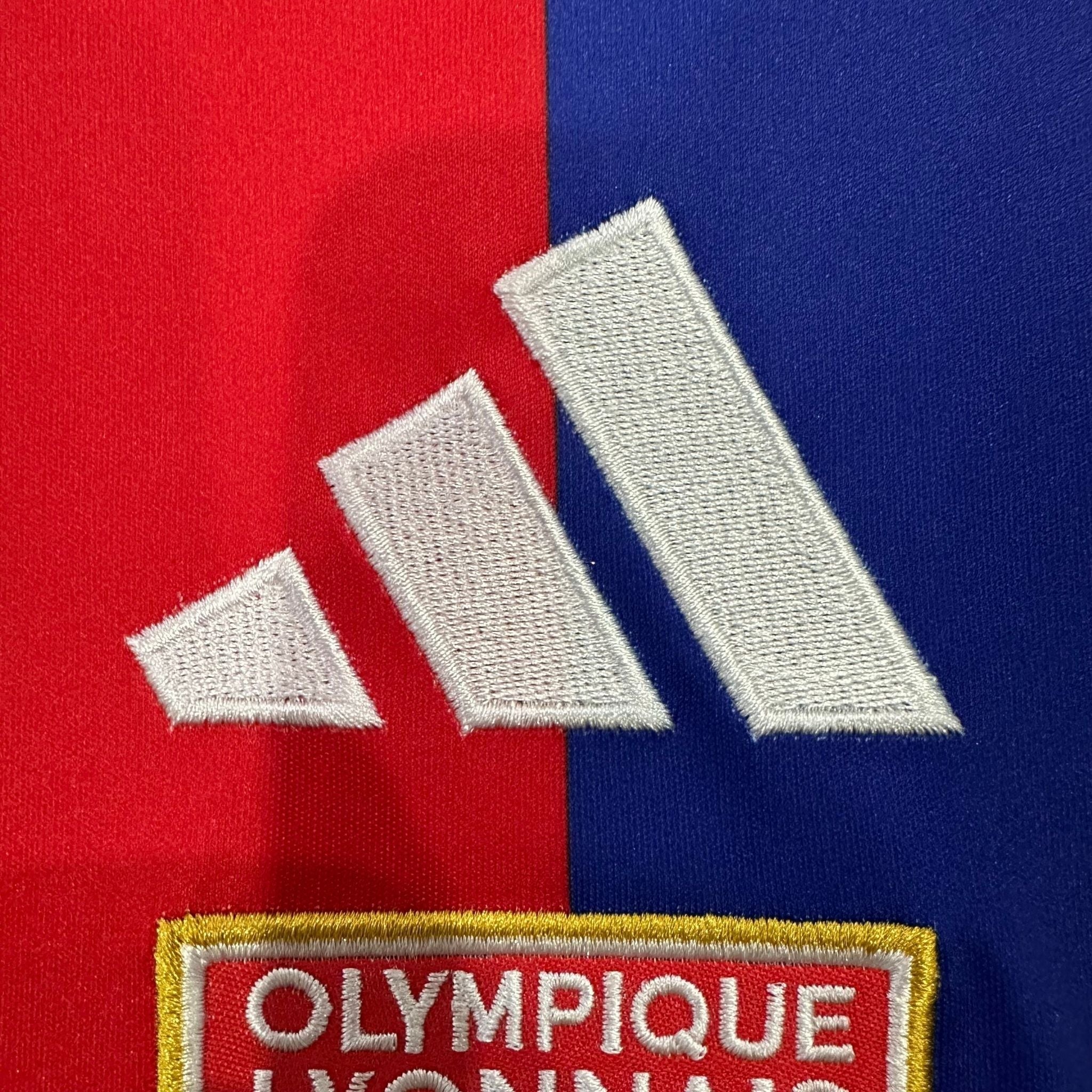 25/26 Lyon Home Kit from FootballPrestige.club - Premium Football Kits