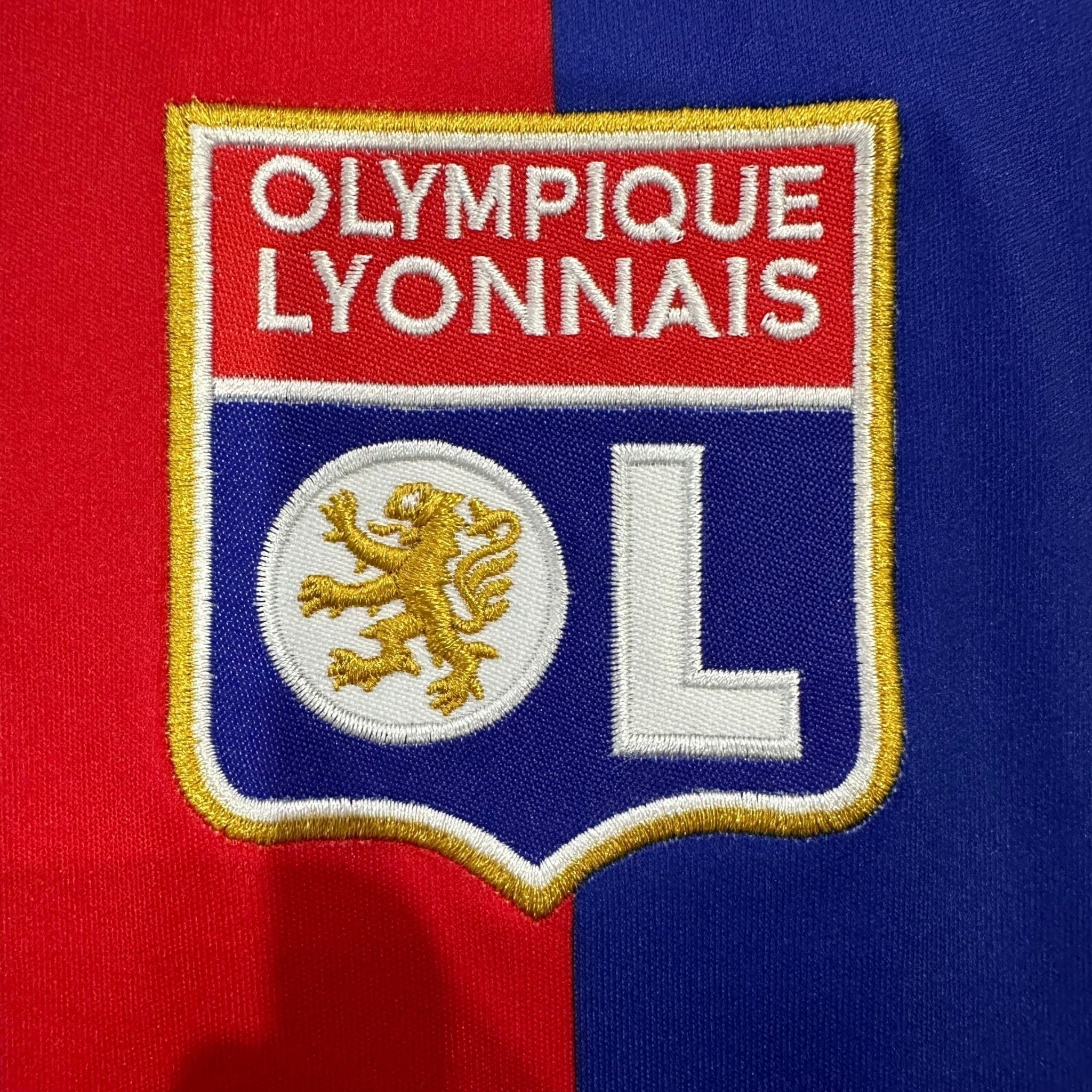 25/26 Lyon Home Kit from FootballPrestige.club - Premium Football Kits