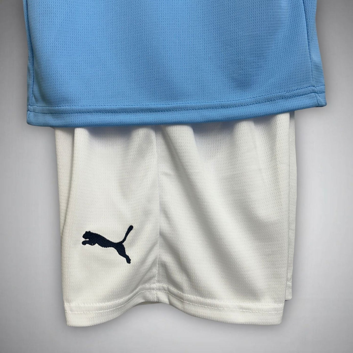 25/26 Manchester City Home Kids Size Kit from FootballPrestige.com - Premium Football Kits