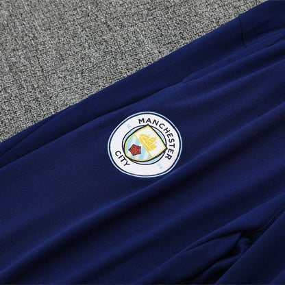 25/26 Manchester City x Asahi Blue Tracksuit from FootballPrestige.com - Premium Football Kits