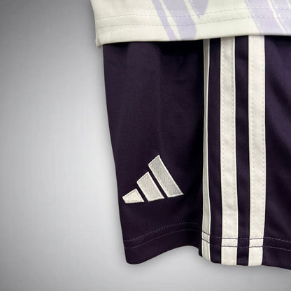 25/26 Manchester United Away Kids Size Kit - Premium Quality Kits at FootballPrestige.store