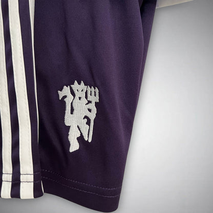 25/26 Manchester United Away Kids Size Kit - Premium Quality Kits at FootballPrestige.store