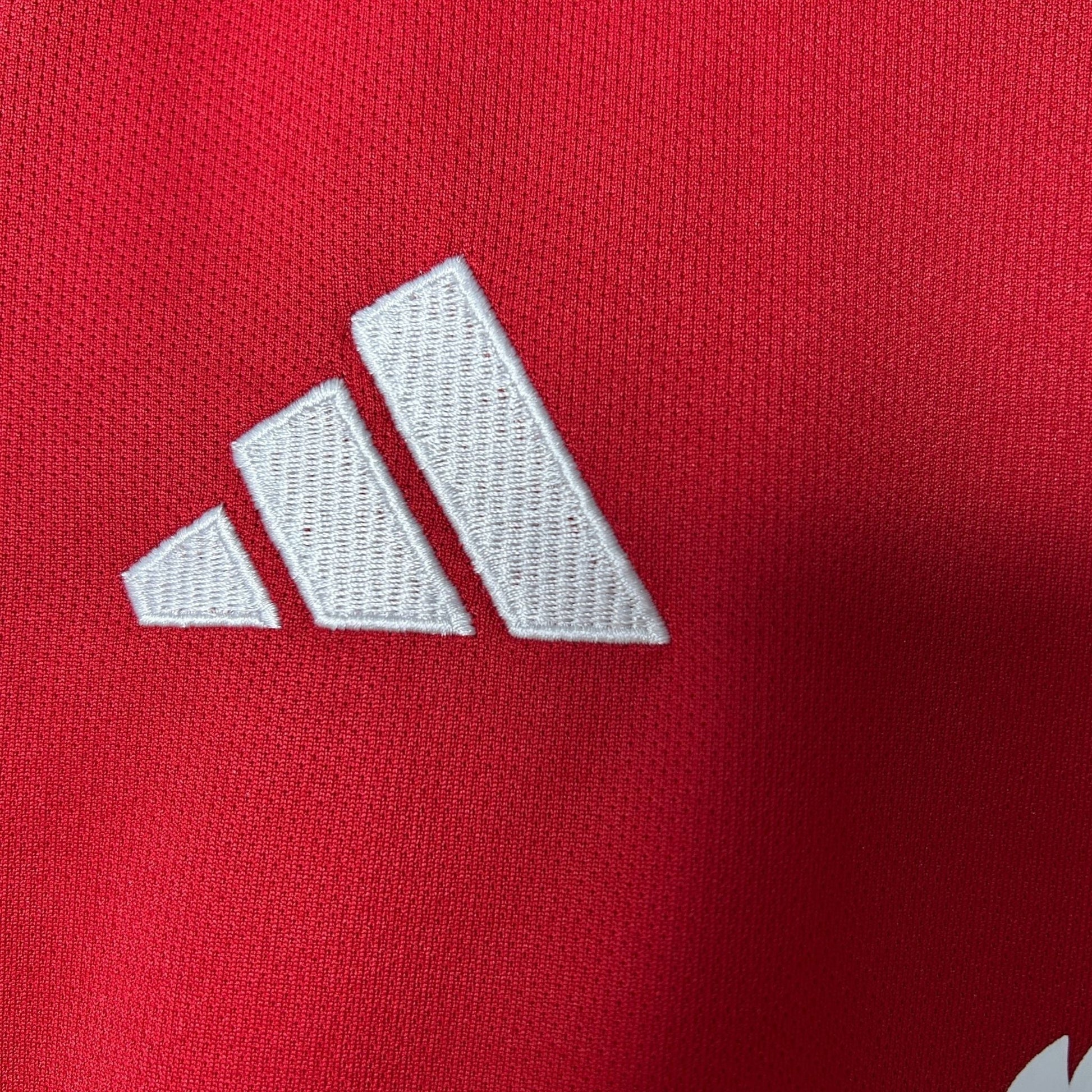 25/26 Manchester United Home Kids Size Kit - Premium Quality Kits at FootballPrestige.store