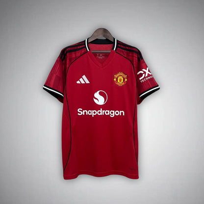 25/26 Manchester United Home Kit - Premium Quality Kits at FootballPrestige.store