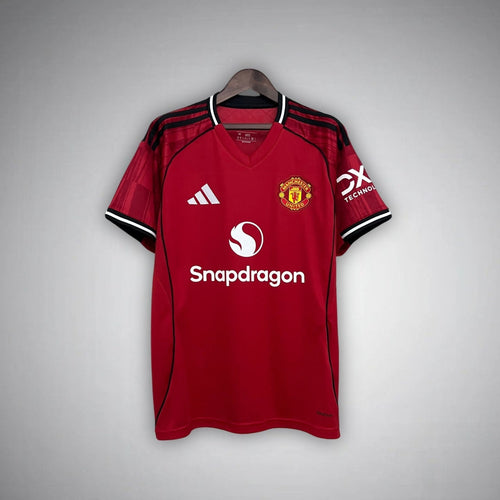 25/26 Manchester United Home Kit - Premium Quality Kits at FootballPrestige.store