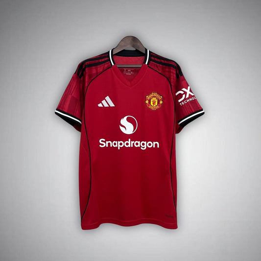 25/26 Manchester United Home Kit - Premium Quality Kits at FootballPrestige.store