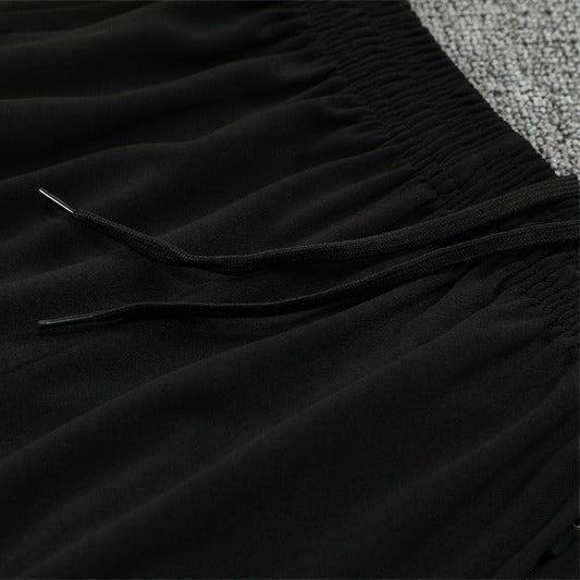 25/26 Manchester United Training Black Kids Size Tracksuit - Premium Quality Kits at FootballPrestige.store