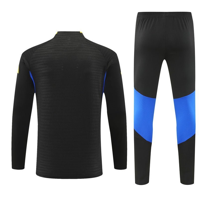 25/26 Manchester United Training Black Tracksuit - Premium Quality Kits at FootballPrestige.store