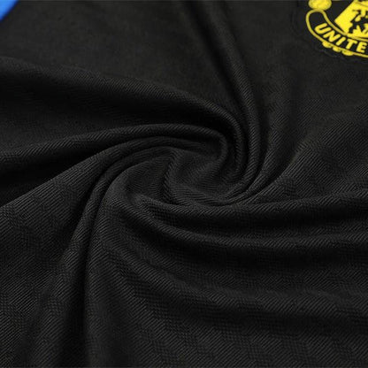25/26 Manchester United Training Black Tracksuit - Premium Quality Kits at FootballPrestige.store