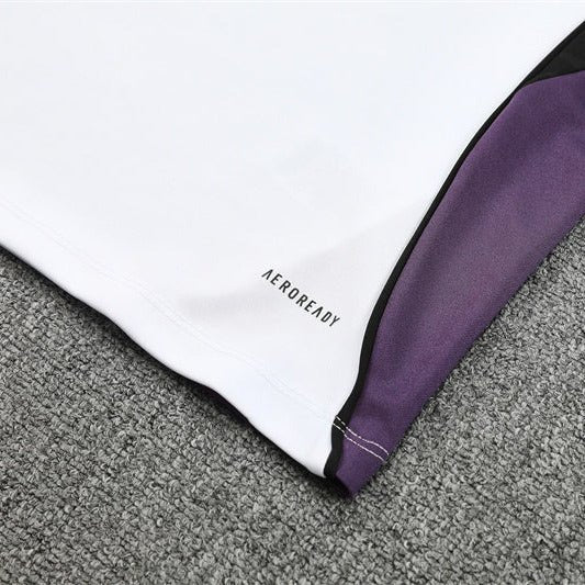 25/26 Manchester United Training White Tracksuit - Premium Quality Kits at FootballPrestige.store