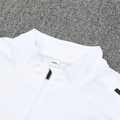 25/26 Manchester United Training White Tracksuit - Premium Quality Kits at FootballPrestige.store