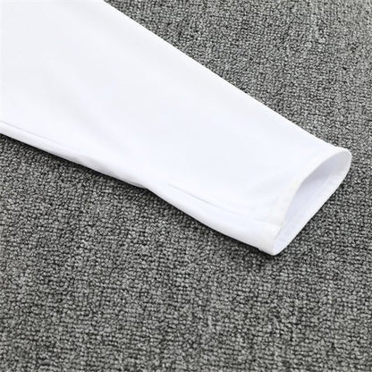 25/26 Manchester United Training White Tracksuit - Premium Quality Kits at FootballPrestige.store