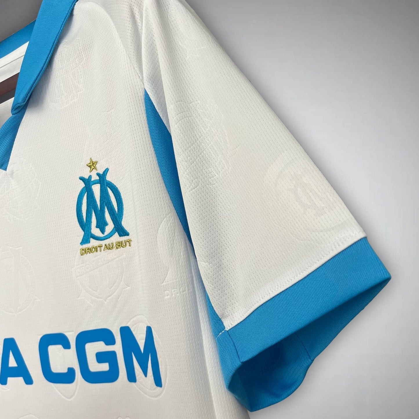 25/26 Marseille Home Kit from FootballPrestige.com - Premium Football Kits