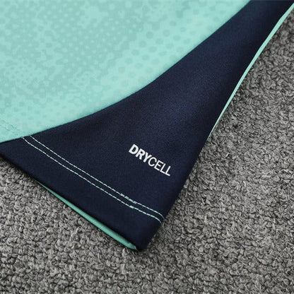 25/26 Marseille Training Mint Green Kids Size Tracksuit from FootballPrestige.com - Premium Football Kits