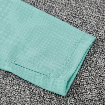 25/26 Marseille Training Mint Green Tracksuit from FootballPrestige.com - Premium Football Kits