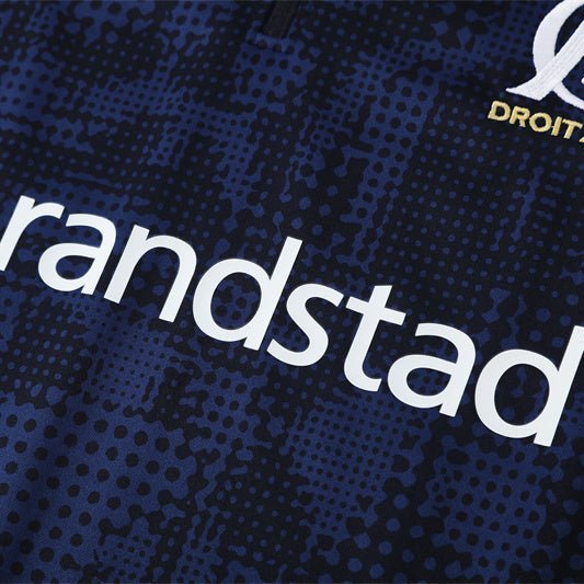 25/26 Marseille Training Navy Blue Kids Size Tracksuit from FootballPrestige.com - Premium Football Kits