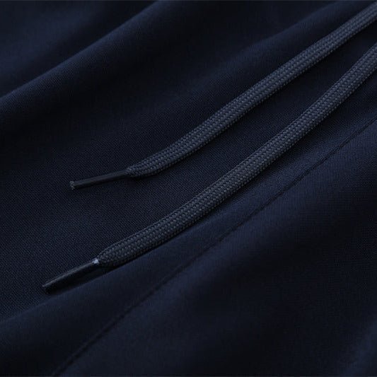 25/26 Marseille Training Navy Blue Tracksuit from FootballPrestige.com - Premium Football Kits
