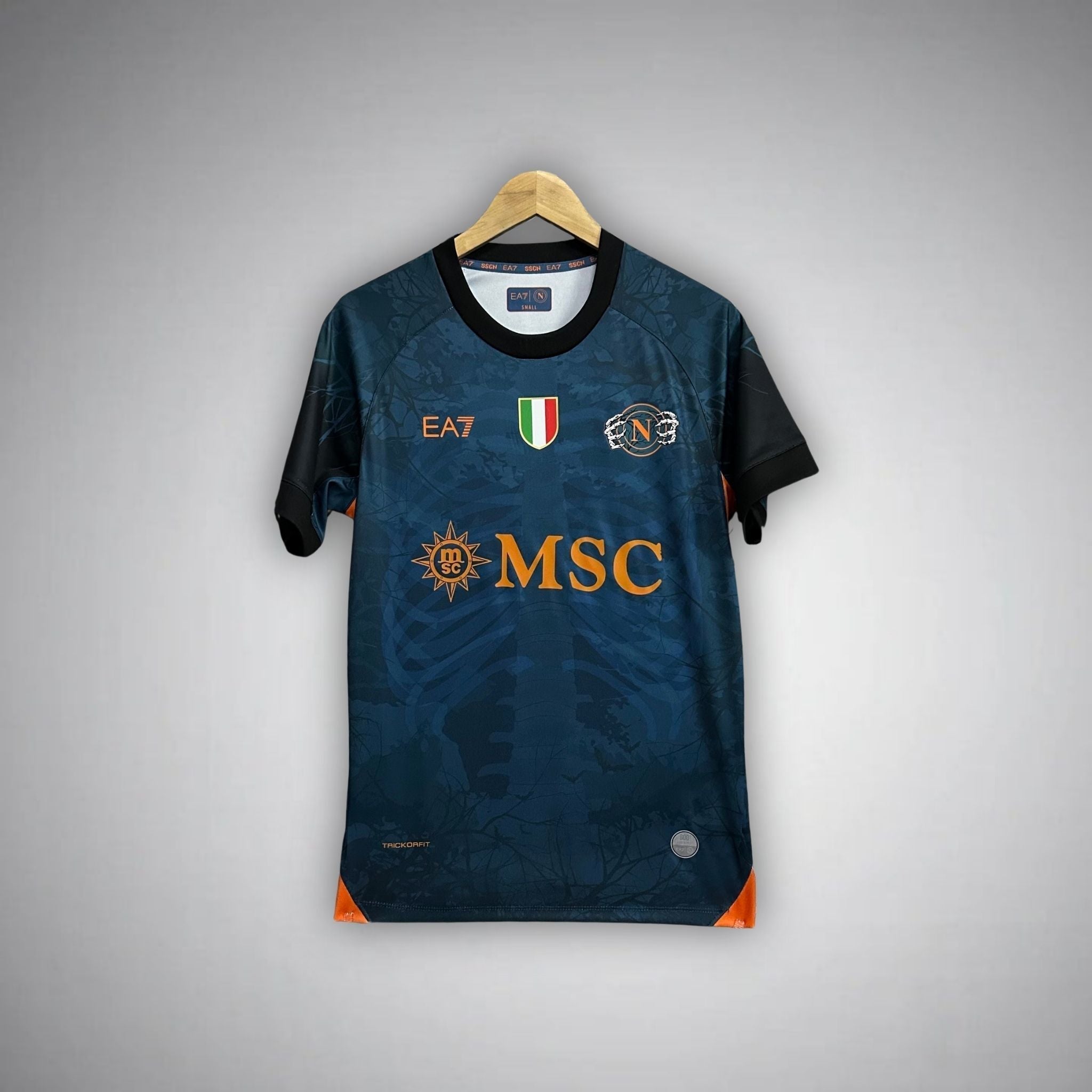 25/26 Napoli Halloween Premium Kit from FootballPrestige.club - Premium Football Kits