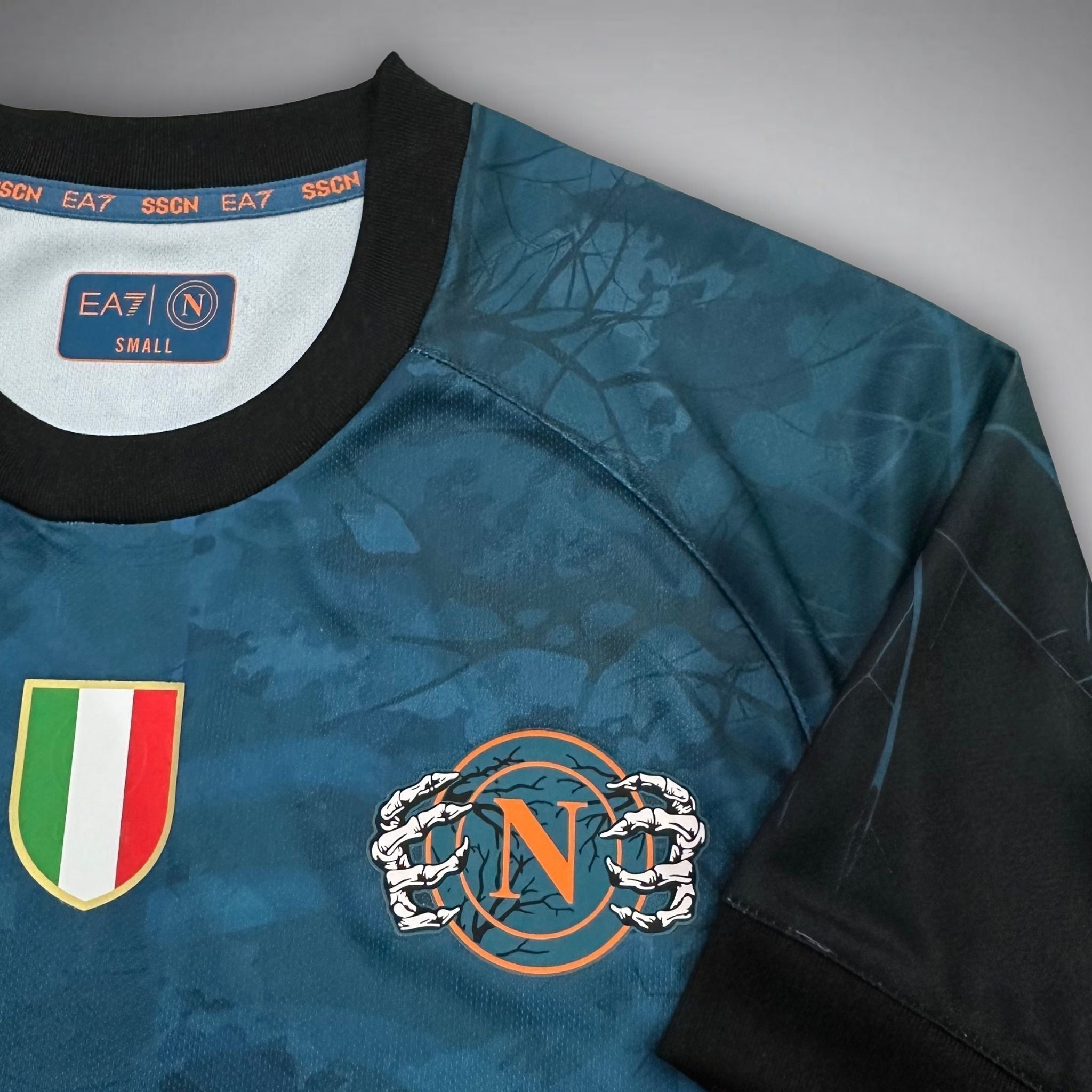 25/26 Napoli Halloween Premium Kit from FootballPrestige.club - Premium Football Kits