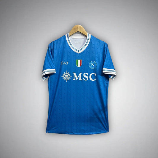 25/26 Napoli Home Kit from FootballPrestige.club - Premium Football Kits