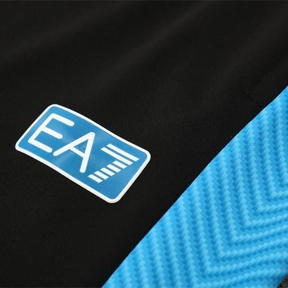 25/26 Napoli Training Blue Kids Size Tracksuit from FootballPrestige.com - Premium Football Kits