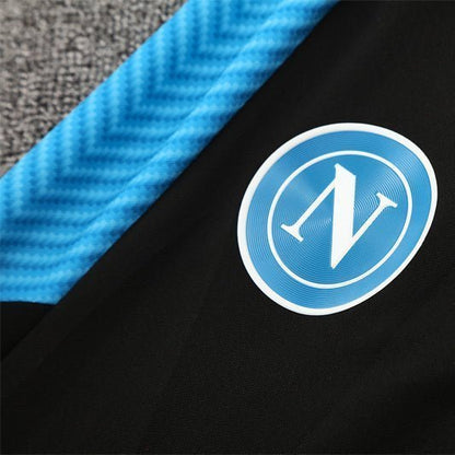 25/26 Napoli Training Blue Tracksuit from FootballPrestige.com - Premium Football Kits
