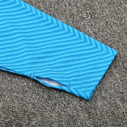 25/26 Napoli Training Blue Tracksuit from FootballPrestige.com - Premium Football Kits