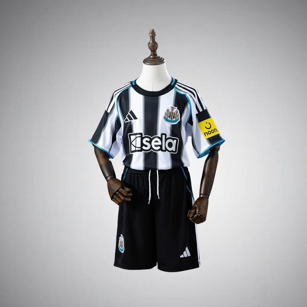 25/26 Newcastle United FC Home Kids Size Kit from FootballPrestige.club - Premium Football Kits