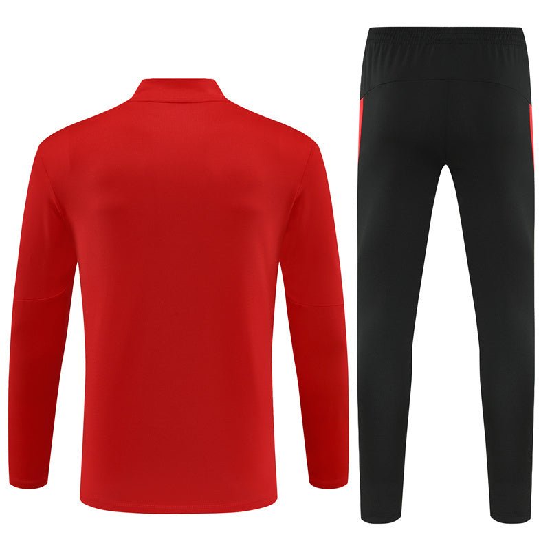 25/26 Portugal Training Red Kids Size Tracksuit from FootballPrestige.com - Premium Football Kits