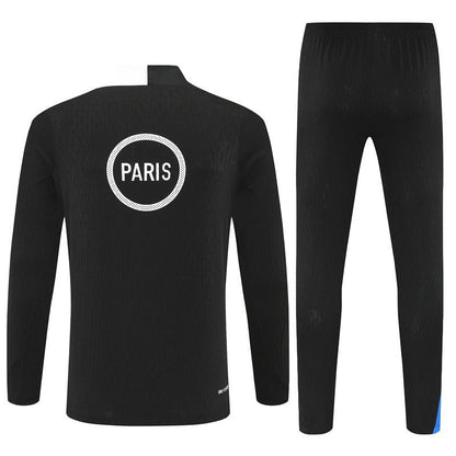 25/26 PSG Training Black Kids Size Tracksuit from FootballPrestige.shop - Premium Concept kits