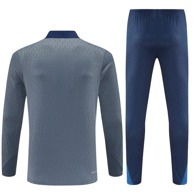 25/26 PSG Training Grey Tracksuit from FootballPrestige.shop - Premium Concept kits