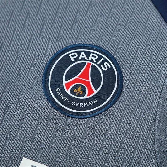 25/26 PSG Training Grey Tracksuit from FootballPrestige.shop - Premium Concept kits