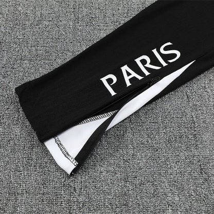 25/26 PSG x Jordan Black Tracksuit from FootballPrestige.com - Premium Football Kits